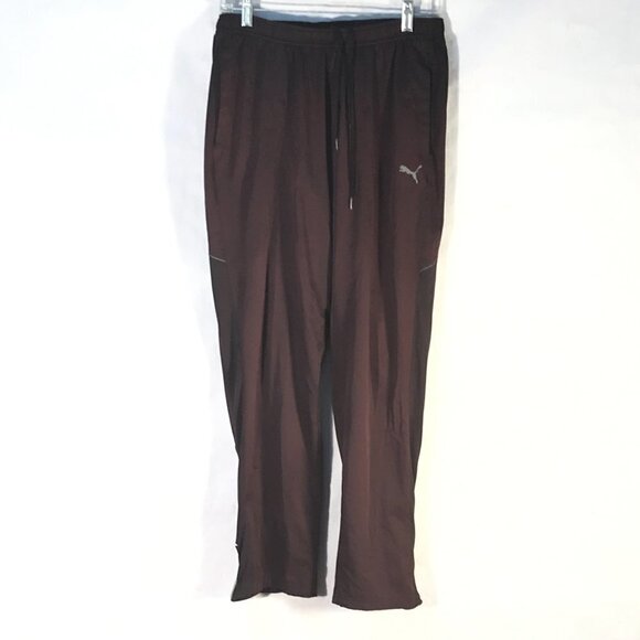 PUMA Black Athletic Sweatpants Workout Pants Joggers - Picture 1 of 10
